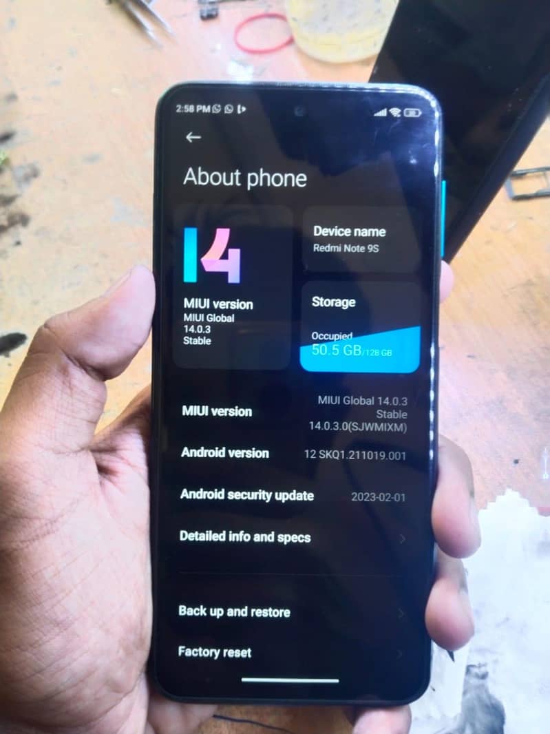 Xiaomi Redmi Note 9S 4