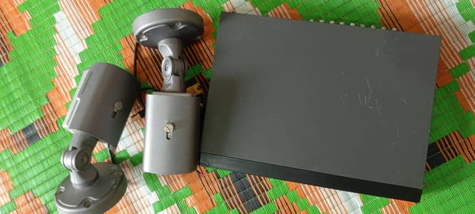 2TB storage 8 cameras option dvr & 3 cameras are for sale