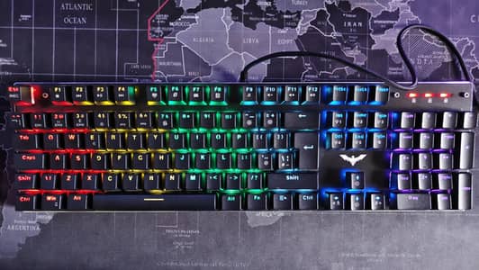 Havit HV-KB432L combo, includes a keyboard and a mouse