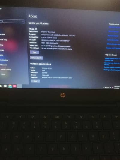 HP Chromebook urgent for sale