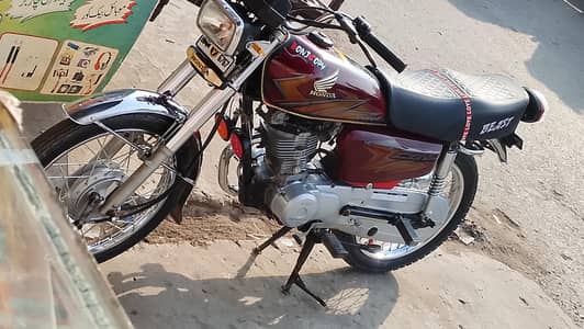 HONDA CG 125 || RED COLOR || 2021 MODEL || CONVERTED NEW PARTS|| GENUI