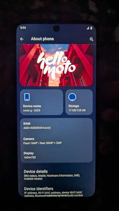 moto G 5G 4 4gb 128gb