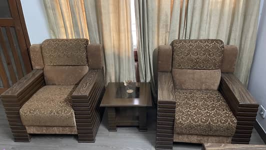 Brown Sofa set