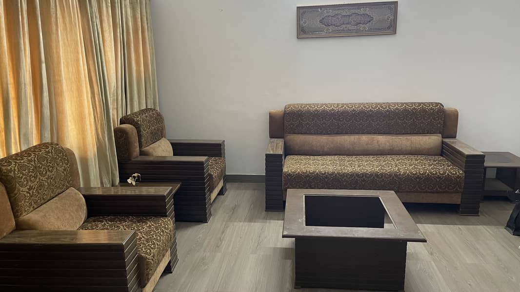 Brown Sofa set 3