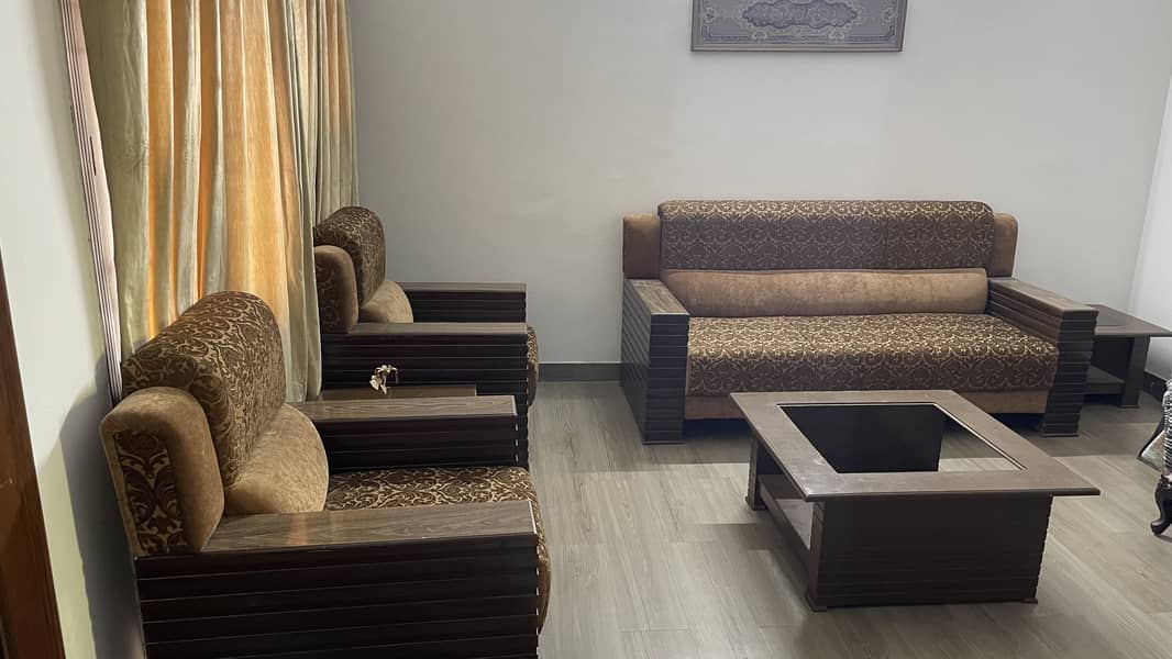 Brown Sofa set 4