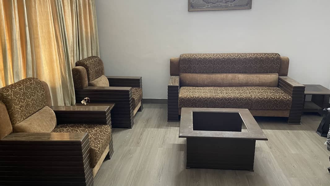 Brown Sofa set 5
