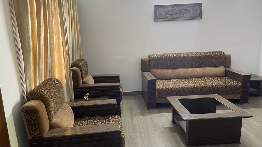 Brown Sofa set 6