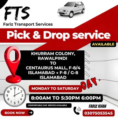 pick & drop Service
