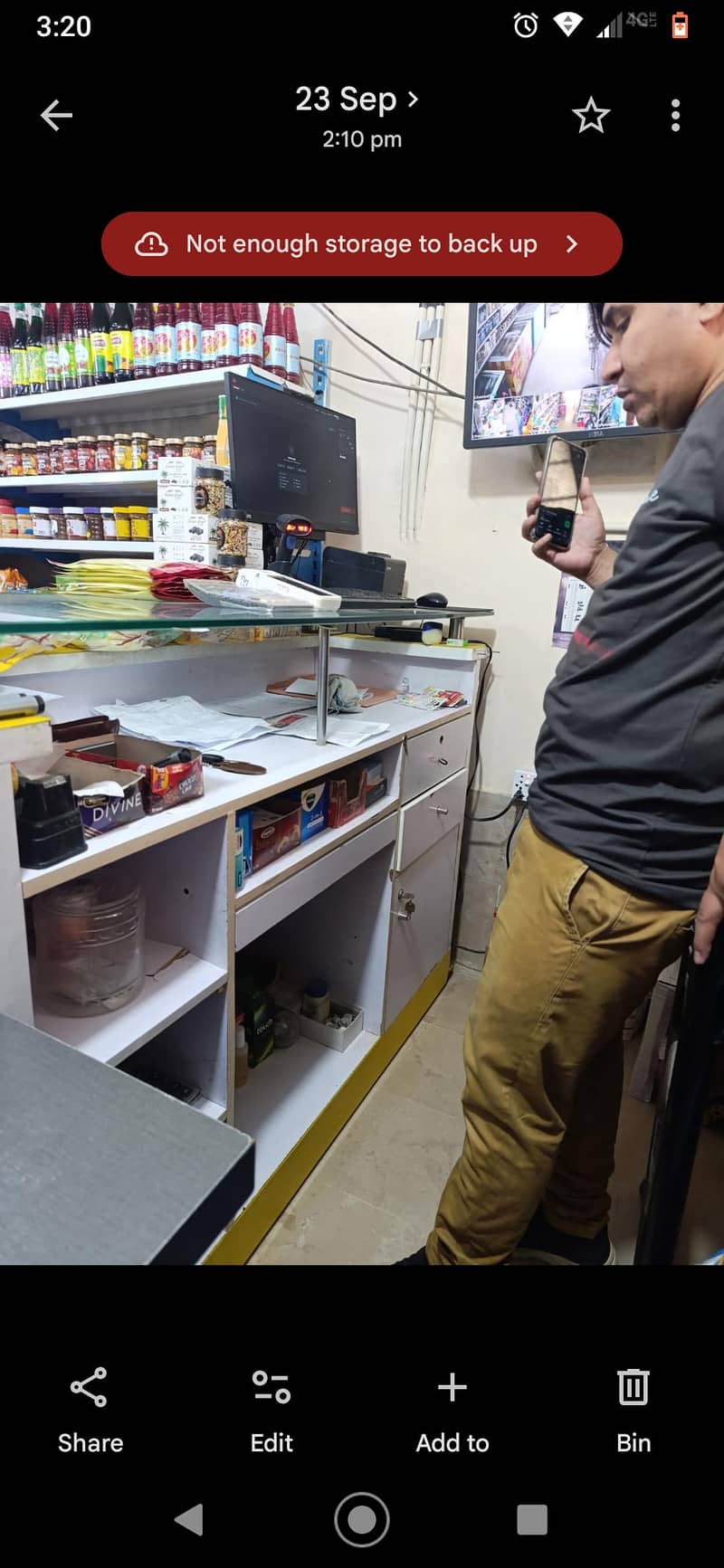 Store counter 1
