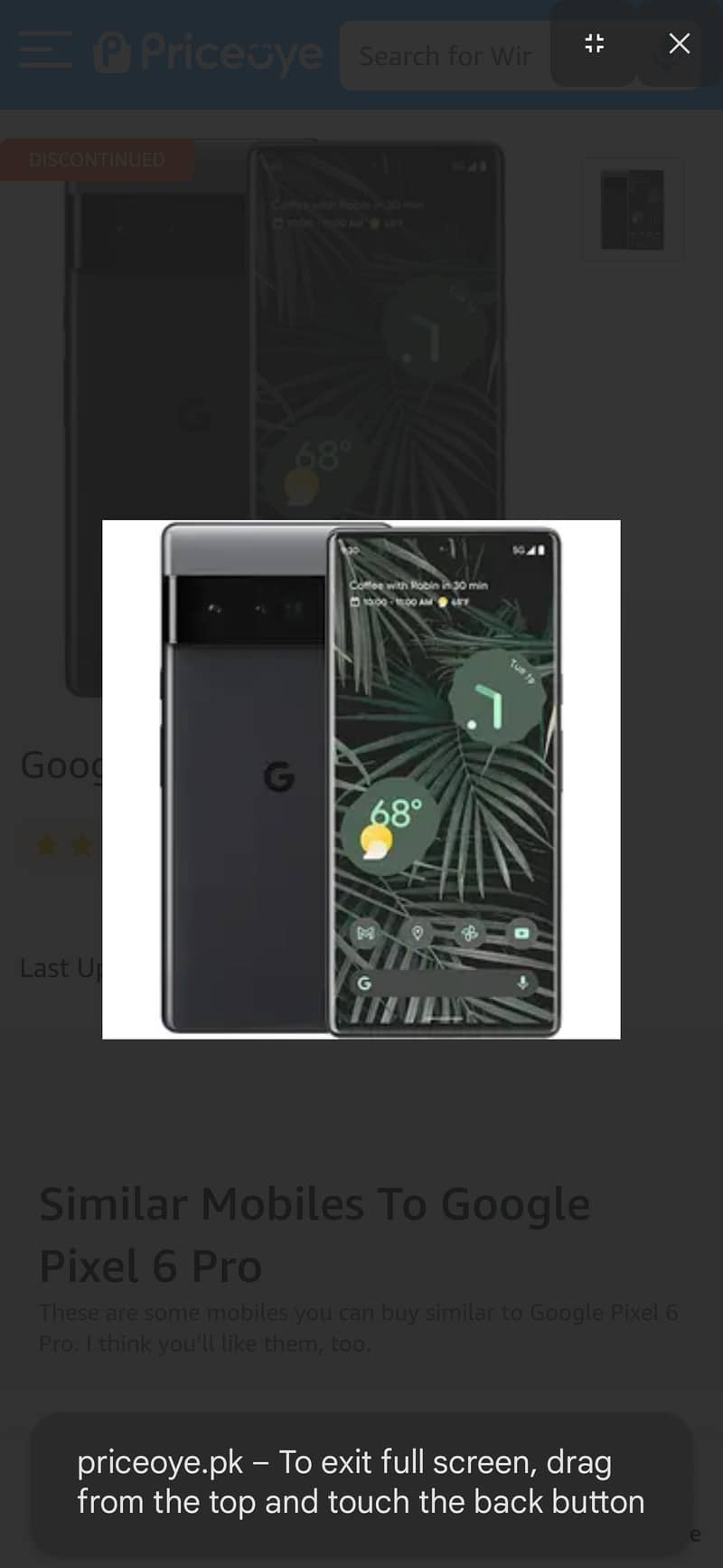Google Pixel 6 Pro 0