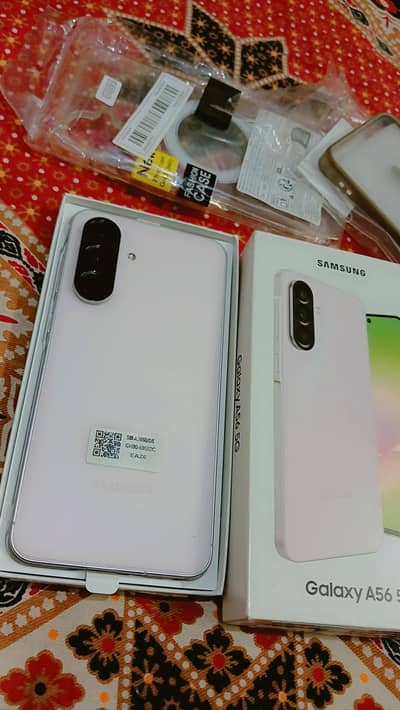 Samsung Mobile A56 8/256 lush condition box
