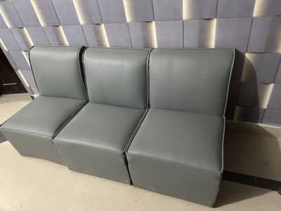 Office table office sofa and chairs