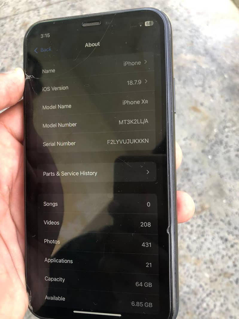 Iphone XR 4