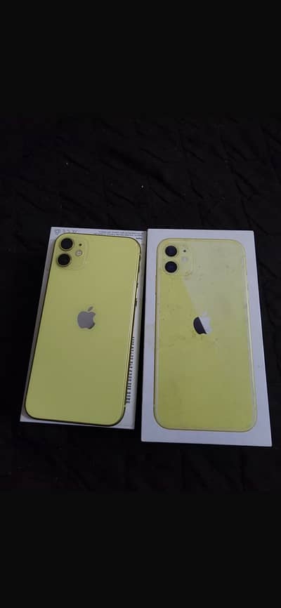Apple iPhone 11  (79% )health pta approved with box 64 gb
