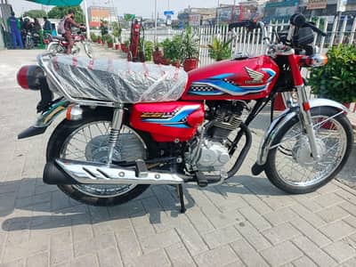 Honda CG 125  | Model 2024 | 6,000 KM | Honda 125 Bike Un Register