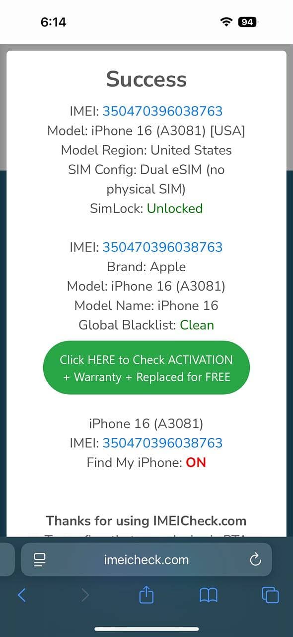 Apple iPhone 16 8