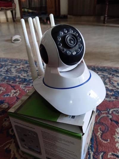 WiFi IP Security Camera | 360° PTZ | Night Vision | Two-Way Audio