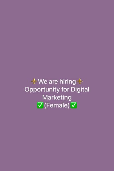 Hiring Digital Marketing