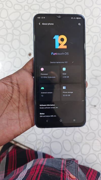 vivo y01 2gb 32gb
