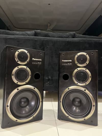 PANASONIC SB-D50 VINTAGE 3-WAY SPEAKERS 