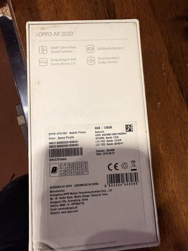 OPPO A9 2