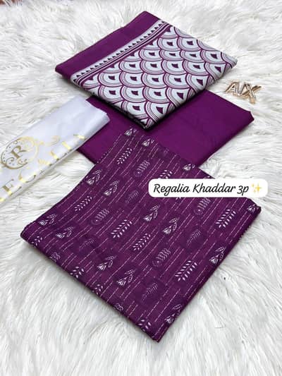 khaddar 3pc suit
