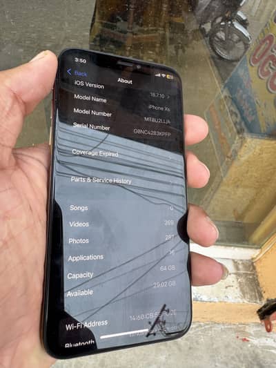 Apple iPhone XS pta aprovde 64 gb lush Condison