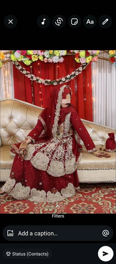 one time used only barat py ware kia tha