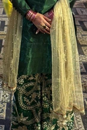 short Kurti with Sharara