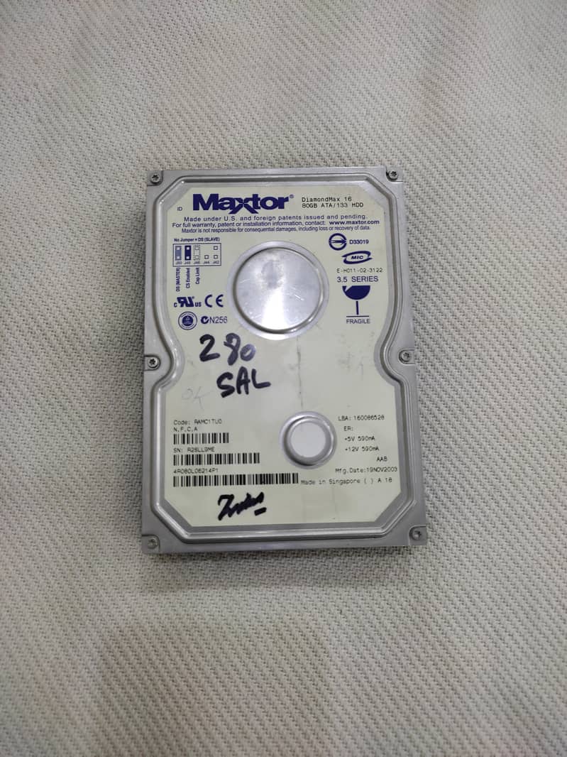 Harddisk 80GB 2