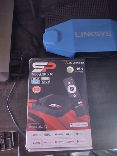 ATV Launcher SP X10 Android Box 8GB Ram, 128 Rom RPS 4000/-