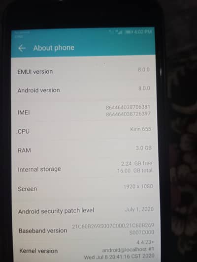 Honor 8 Lite