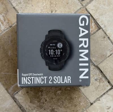 Garmin Instinct 2 Solar (Graphite) -9.5/10 Condition