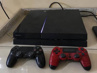 Sony PS4 Jailbreak + 2 Controllers