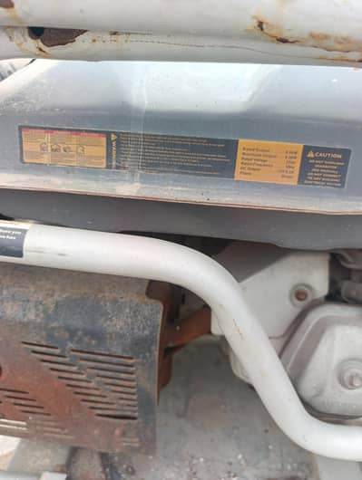 Hyundai 7.5 kVA Generator 15HP – Petrol & Gas – Used