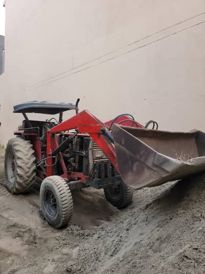 Massey Tractor Loader 375 For Rent Avaliable