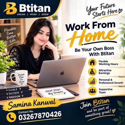 Online work from Home