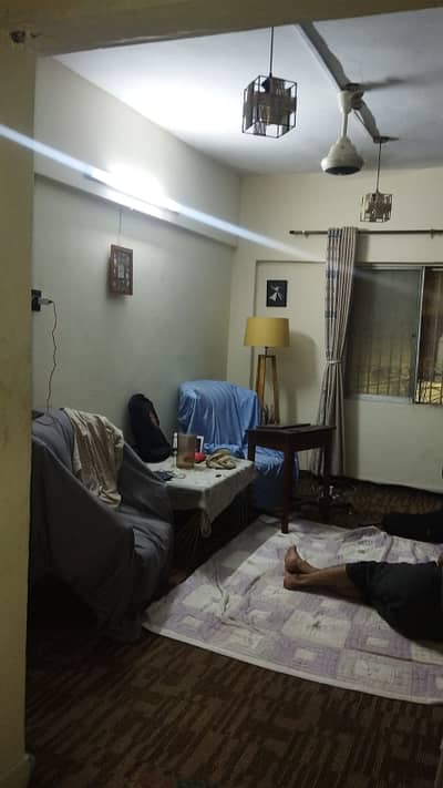 Flat Is Available For Sale In Defense View Society Karachi