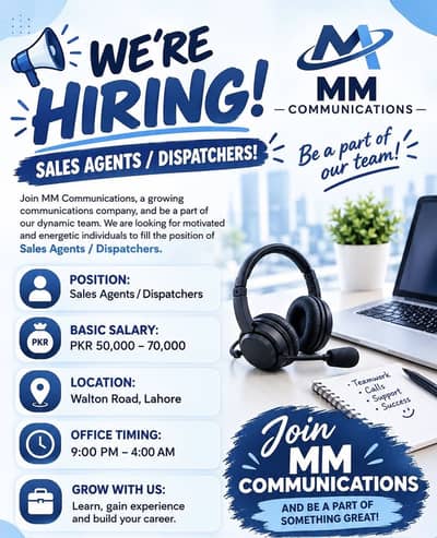 Sales Agent /  Dispatchers