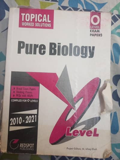 Red spot - O level exam paper for class 9/10/11/12