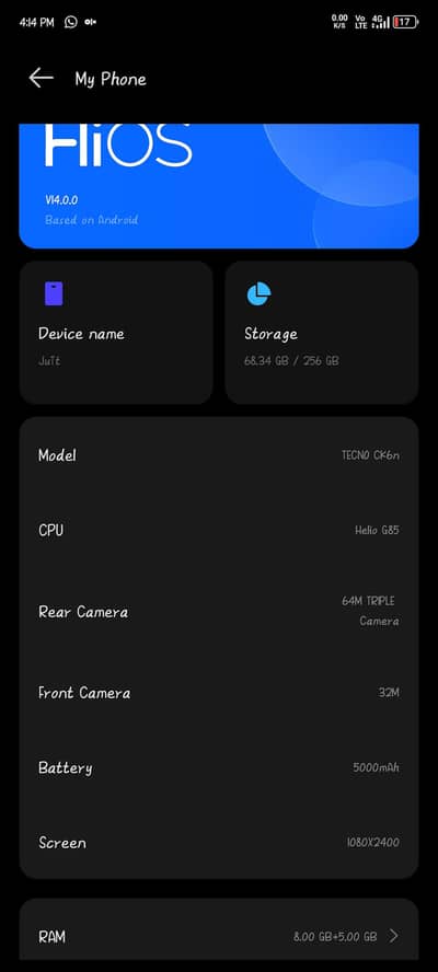 Tecno CAMON 20