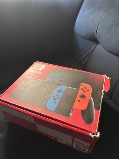 Nintendo Switch just box opened
