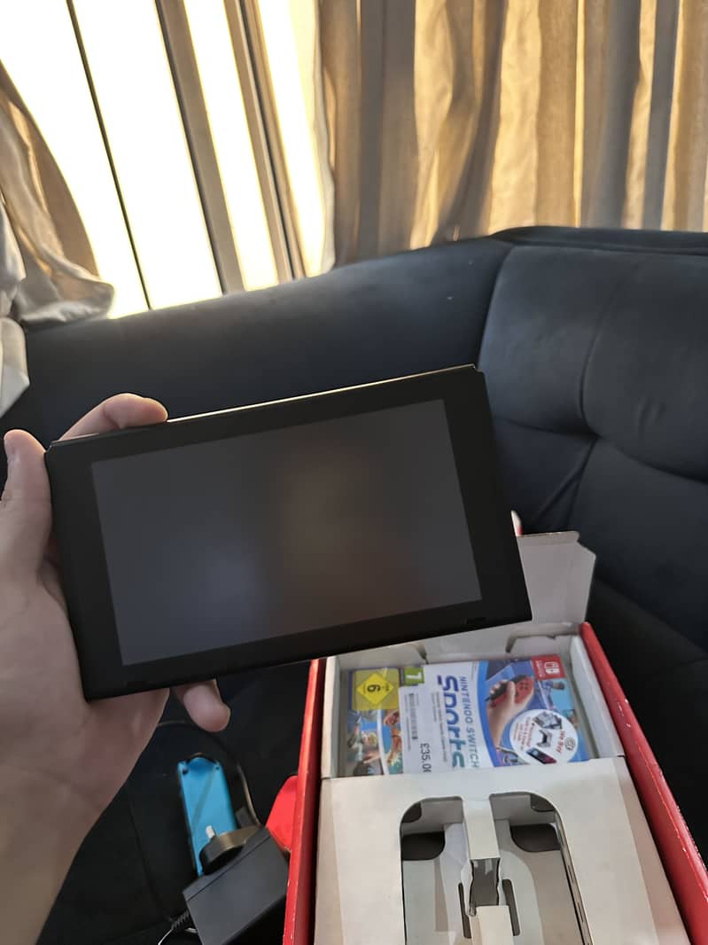 Nintendo Switch just box opened 6