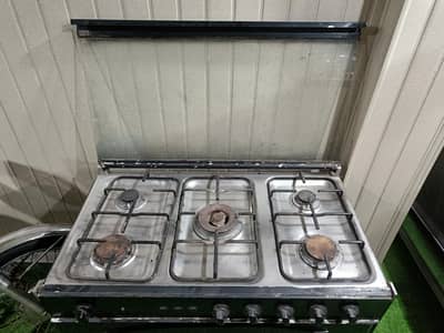 Esquire 5500 Model 5 Burner Cooking Range