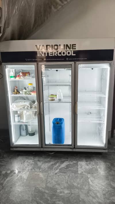 Varioline Intercool 3 Door Commercial Display Chiller 1500L(SVC-1500A]