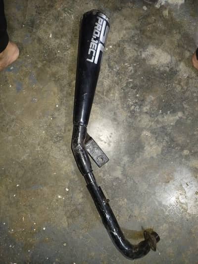 sc project  silence/ muffler loud sound for  70cc bike