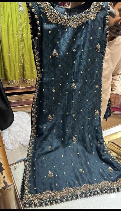 Used like New Hand work formal heavy dress
