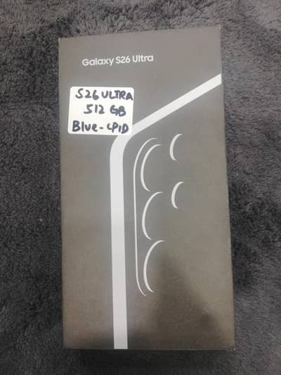 Samsung galaxy S26 ultra 512 gb Blue vip pta Box pack