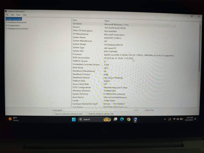 CORE I5 8 GENERATION 2