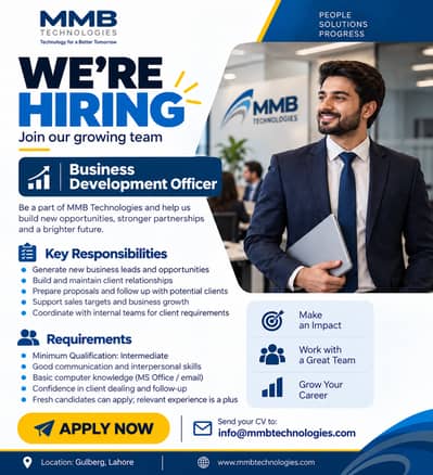 Bussiness Development Officer